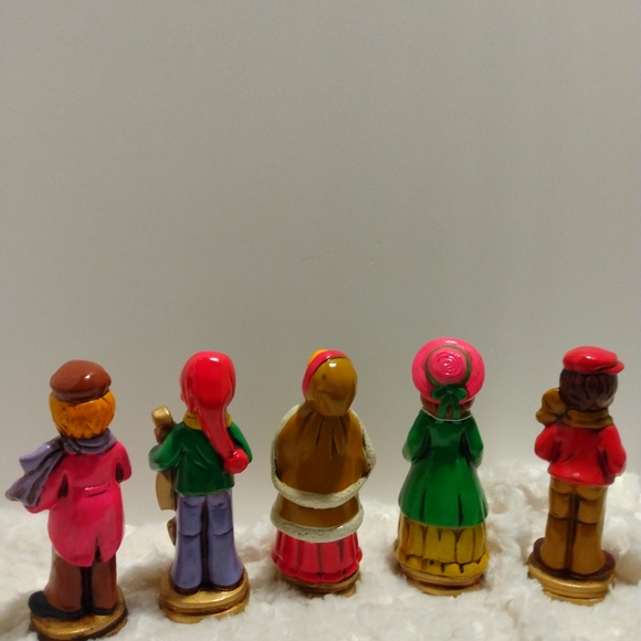 Vintage Christmas carolers (5). ? Jasco brand. - Picture 7 of 9